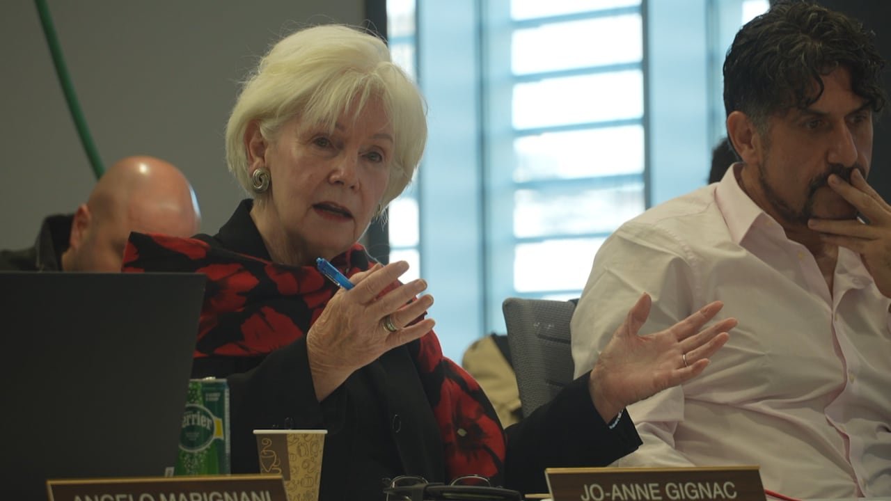 Jo-Anne Gignac with Councillor Renaldo Agostino